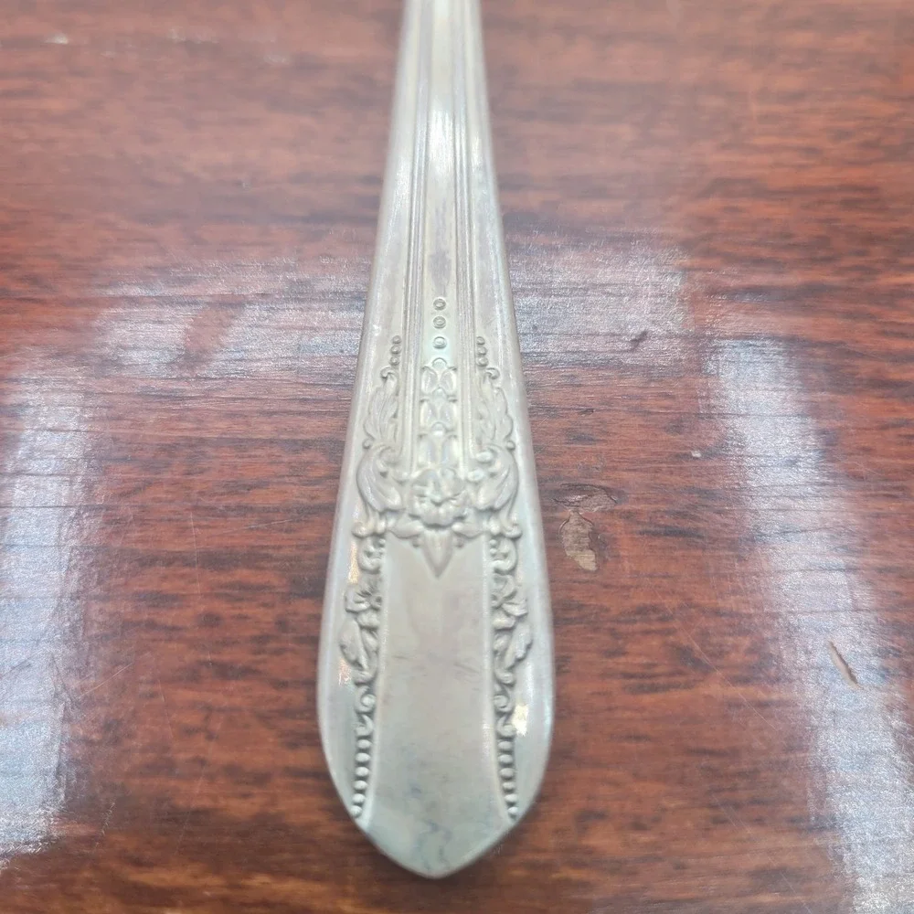 Vtg 8 Pl‎ Setting Rogers IS Reflection Silver Plate Flatware 50 piece With Box